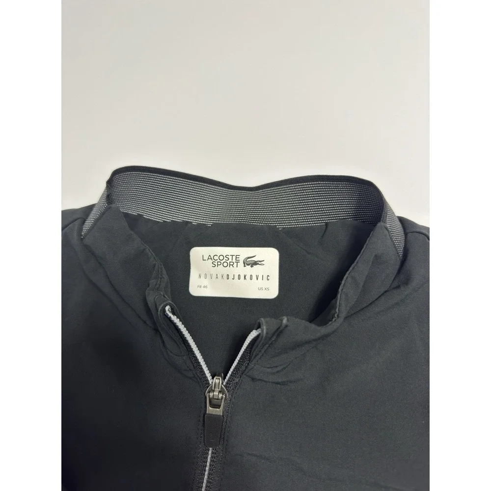 Lacoste Sport Novak Djokovic Full Zip Performance Track Tennis Jacket XS Fr 46